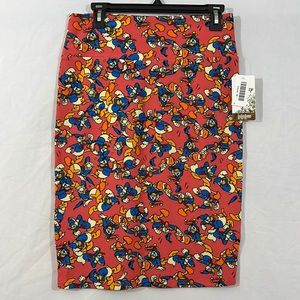 Brand new LulaRoe Cassie skirt Disney edition size m